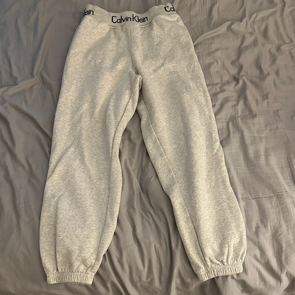 Calvin Klein Heather Grey Sweatpants